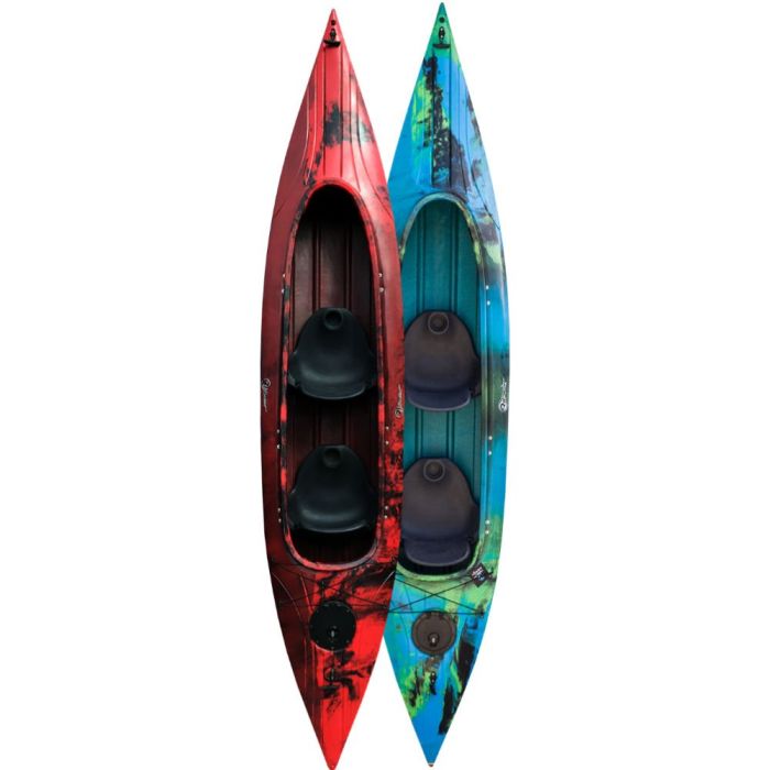 Inflatable Two Person Kayak UV-resistant 30-gauge vinyl up to 400 lbs Green  Boat | eBay | Kayaking, Inflatable kayak, White water kayak