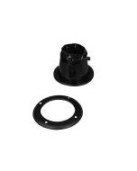 Cable Boot Adjustable with Screwed Ring H68mm Black (O/D 105mm,