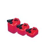 Red Jerrycans with Spout  - 5 ltr to 22 ltr