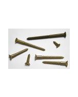 G10  Brass  Slotted  Countersunk Wood Screws