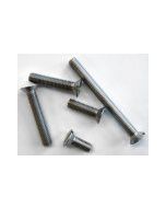 M10 Stainless Steel Slotted Countersunk Head Machine Screws