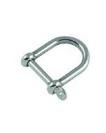 25mm Wide Jaw Stainless Steel D Shackle 5mm