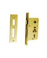 Mortice Lock Main Doors Brass Right
