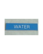Water Boat Safety Sign Blue