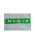 Emergency Exit Boat Safety Sign Green