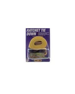 Ratchet Strap 25mm x 4.5M with S Hooks