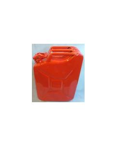 Metal Petrol Can Red 20ltr