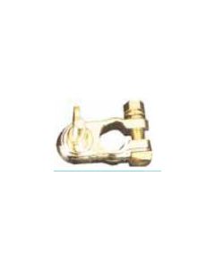 Gold Battery Connectors Wing Nuts (Pair)