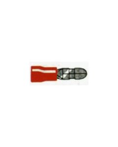 4.0mm Red Auto Bullet Male Insulated Terminals