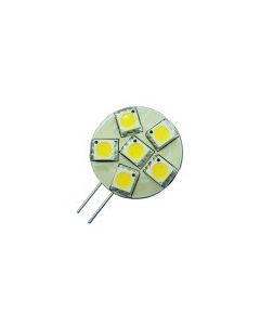 G4 6-LED Side Pin Lamp Warm White 23mm dia 1.5watt 107lm