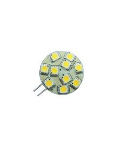 G4 10-LED Side Pin Lamp Warm White 30mm dia 2.2watt 165lm