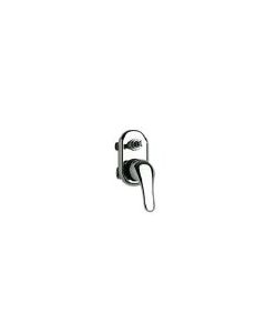 C/P Single Lever Shower Mixer with Diverter for Wall Mounting