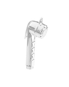 Shower Spray Head with Trigger White 1/2" Threaded