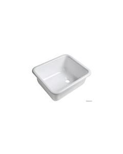 White Plexiglas Sink 330 x 280 x 140mm
