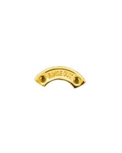 Rinse Out  Fitting Name Plate - Brass