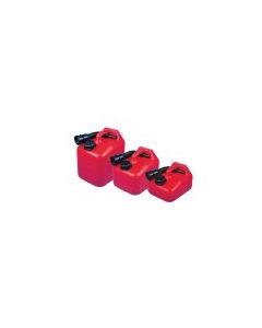Red Jerrycans with Spout  - 5 ltr to 22 ltr