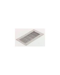 S/S Louvered Vent Vertical 232mm x 118mm