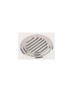 S/S Round Louvered Vent 100mm