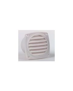 ABS White 100mm Blower Vent With Spigot 100mm