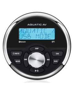 Aquatic GP1 Gauge Size Marine Bluetooth Stereo