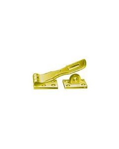 Heavy Duty Brass Hasp and Staple 114mm x 30mm