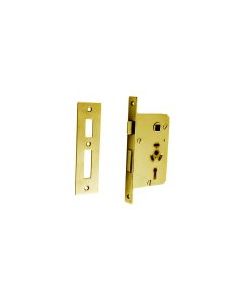 Mortice Lock Main Doors Brass Right