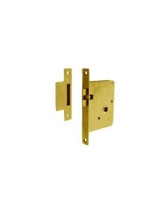 Brass Anti Rattle Mortise Latch Right
