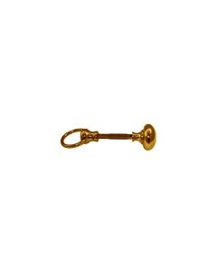 Brass Door Knob & Ring For Rimlock