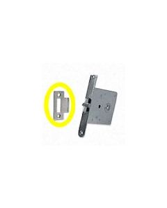 Striker Plate for Anti Rattle Mortice Latch Chrome