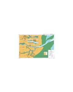 Admiralty Chart Rivers Crouch and Roach 3750