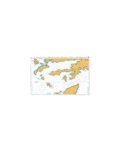 Admiralty Chart  Rhodes Channel and Gokova Korfezi 1055