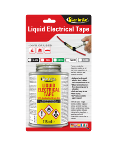 Starbrite Liquid Electrical Tape Black 118 ml